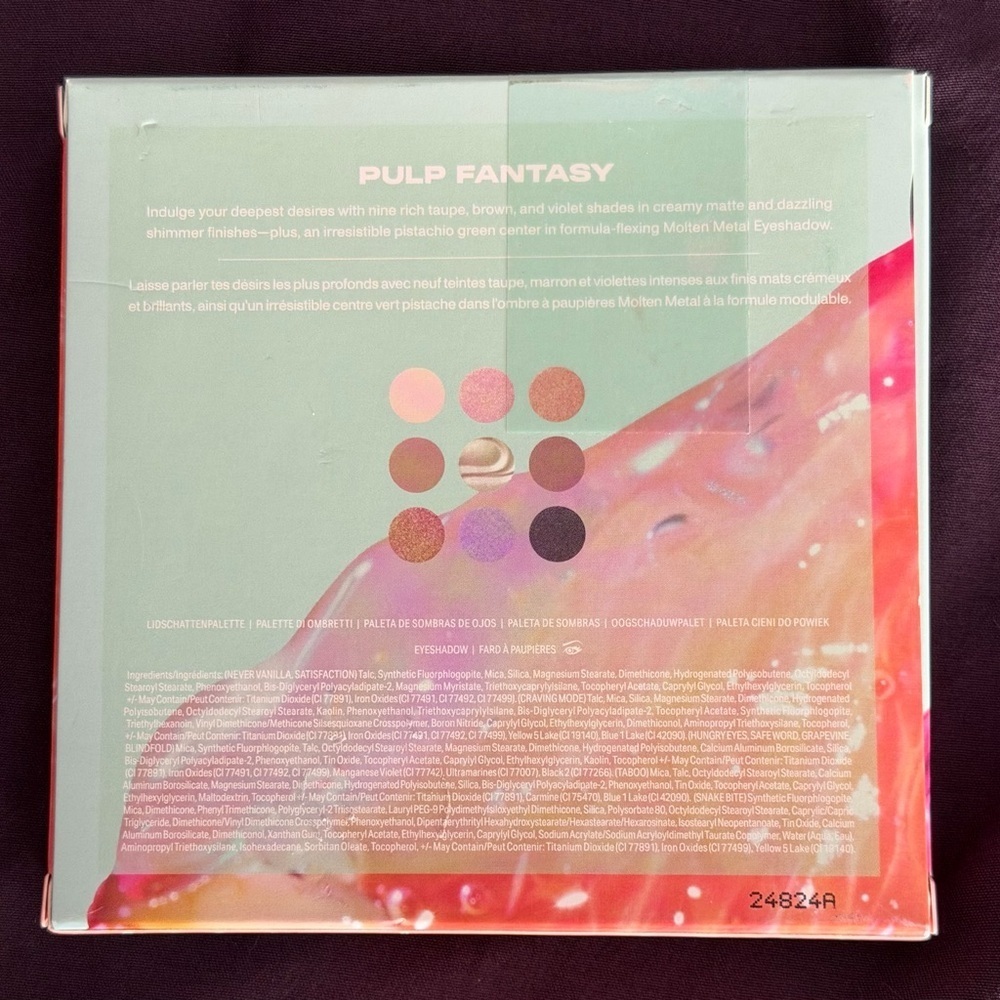 ✨New✨ Morphe: Eyeshadow Palette -  Pulp Fantasy - Picture 3 of 5